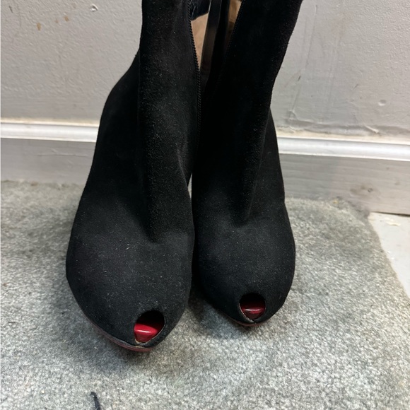 Christian Louboutin black suede ankle boots - Picture 9 of 11